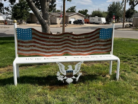 Schey Park Bench Keenesburg CO